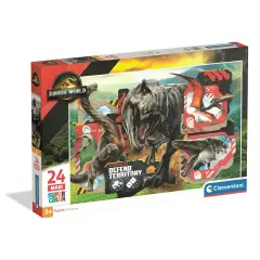 Puzzle 24 Pezzi Maxi Jurassic World