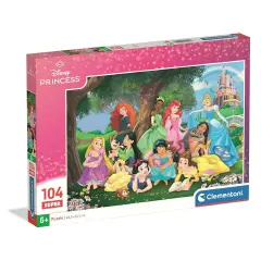 Puzzle 104 Pezzi Super Disney Princess