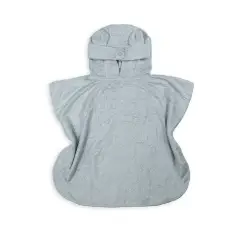 Poncho Accappatoio Bamboom in Spugna di Bambù – Warm Ocean – Taglia 2-4 Anni