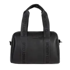 Borsa Cambio Mommy Club Signature in Ecopelle Black Childhome