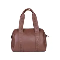 Borsa Cambio Mommy Club Signature in Ecopelle Dark Brown Childhome