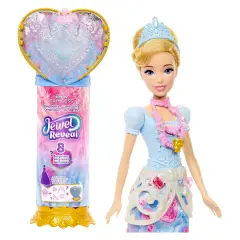 Disney Princess - Bambola Cinderella Jewel Reveal Con Sorprese