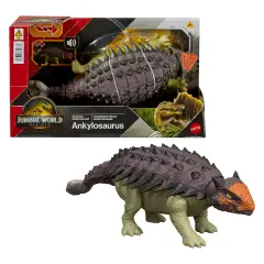 Jurassic World Rebirth Ankylosaurus Ruggito Selvaggio