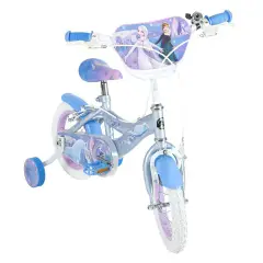 Bicicletta Bambina 12" Frozen Con Rotelle