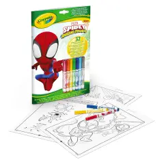 Album Attività Da Colorare Con Pennarelli Spidey