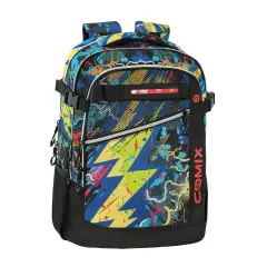 Zaino Scuola Organizzato Comix Wbs 2.0 Thunder