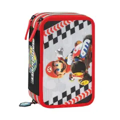 Mariokart Astuccio Scuola Corredo 3 Zip