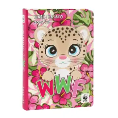 Wwf Diario 12 Mesi Standard Leopardo Illustrato