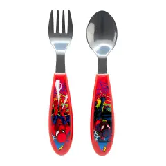 Spiderman Set 2 Posate In Acciaio