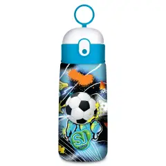 Borraccia SJ Gang con Cannuccia 460ml Inox 899