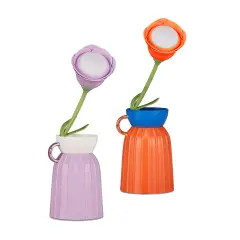 Lampada Tulipano Cartomania LED Ricaricabile