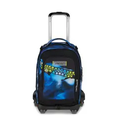 Trolley Zaino Scuola Seven Jack 8WD Blu Fusion 34 Litri