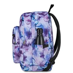 Zaino Scuola Invicta Jelek Fantasy Aqua Flowers 34 Litri PC