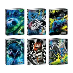 Diario Seven Boy Pocket 12 Mesi Datato 6 Grafiche