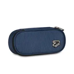 Tech Line Pencil Bag Round Plus Grs Deep Blue