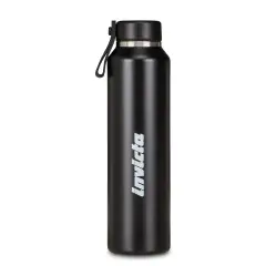 Borraccia Invicta Slim Nera Acciaio Inox 480ml