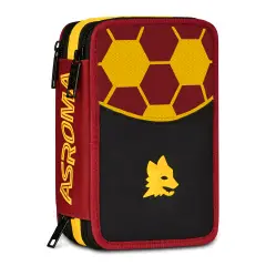 Roma Lupetto School Astuccio 3 Zip
