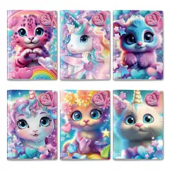 Sj Gang Animali Girl Quaderno A4 Maxi 96/100 Rigatura Q