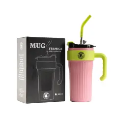 Mug Termica Mypiky 860 ml - Rosa