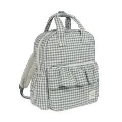 Praliné Zaino Fasciatoio Vichy Matcha Walking Mum