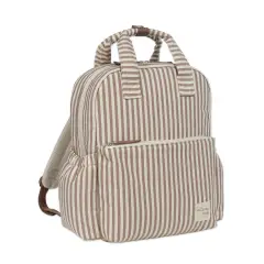 Zaino Fasciatoio Praliné Strisce Moka Walking Mum
