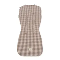 Materssino per passeggino universale Praliné Vichy Moka Walking Mum