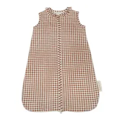 Sacco Nanna Estivo Praliné Vichy/strisce Moka Tog 0,5  Walking Mum