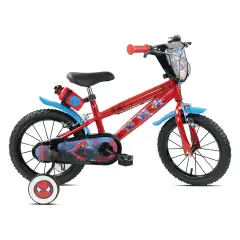 Bicicletta 14 Pollici Spiderman, Bici per Bambini  3-5 Anni