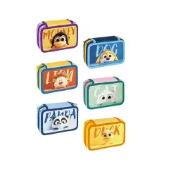 Astuccio 3 Zip Happy Animals