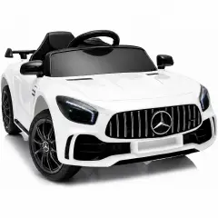 Auto Elettrica Mercedes 12V GTR AMG Bianca