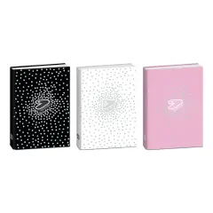 Diario Seven Glitzycute Datato 12 Mesi Standard con Strass