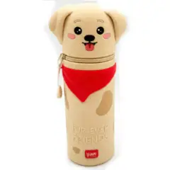 Legami - Kawaii Astuccio Scuola 2 in 1 in Morbido Silicone, Golden