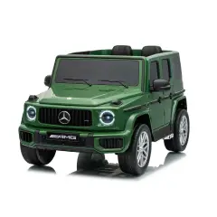 Auto Elettrica Mercedes AMG G63 per Bambini 12V, Verde Militare