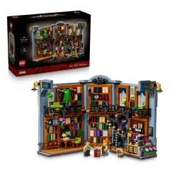 LEGO Icons Libreria Book Nook 11379 Reggilibri Decorativo, 18+