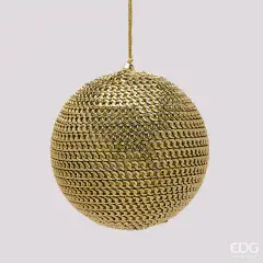 Natale Addobbo Palla Chain D.12 C6 Gold