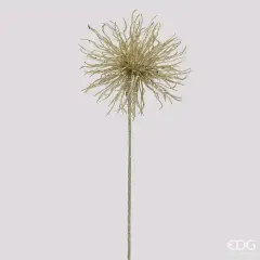 Natale Pompom Glitter Ramo H.60 D.18 C6 Champagne