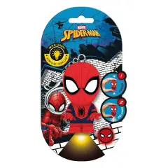 Marvel Spider-Man Flashies Portachiavi 3D con Torcia LED