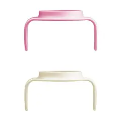 Manici Per Biberon Hold My Cup Day & Night Set 2 Pezzi Rosa E Neutro