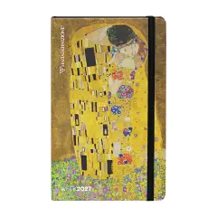 Agenda HaltaDefinizione Large Bacio Klimt 2027 Settimanale 12 Mesi