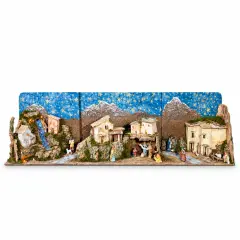 PRESELIBRO Presepe Apribile con Natività 141x37,5x42 cm