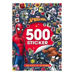 Spider-Man - Libro con 500 Sticker e Adesivi
