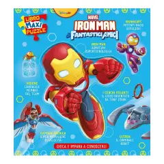 Iron Man - Libro Maxi Puzzle Marvel