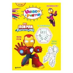 Iron Man - Libro Unisco i Puntini Marvel