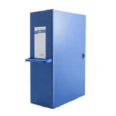 Cartella Progetto Big Blu – Scatola Archivio con Dorso 16 cm e Chiusura con Bottoni