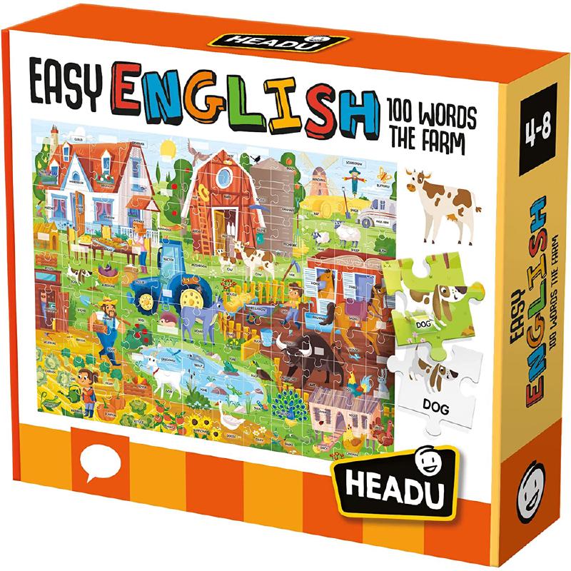 EASY ENGLISH 100 WORDS FARM - Associazioni e tombole