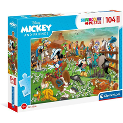 PUZZLE 104 PZ MAXI MICKEY AND FRIENDS