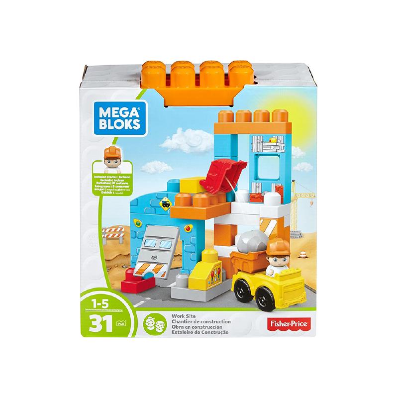 MEGA BLOKS FIRST BUILDERS SPIN 'N PLAY - action figures ed accessori