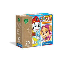 PUZZLE 2X20 PZ PLAY FOR FUTURE PAW PATROL