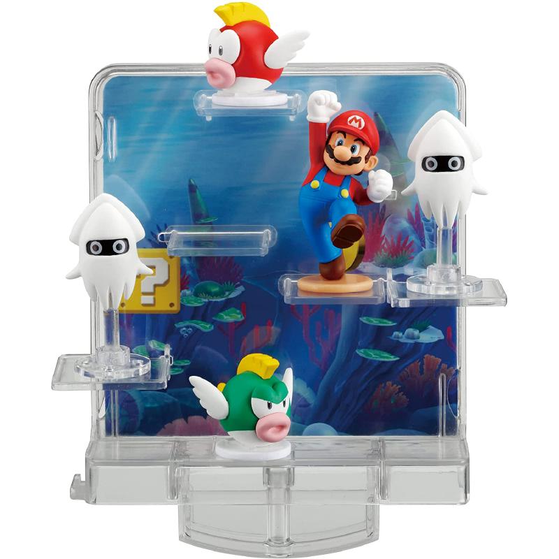 SUPER MARIO BALANCING GAME NDERWATER STAGE - action figures ed accessori