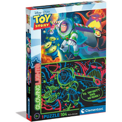 PUZZLE 104 PZ GLOWING LIGHTS - TOY STORY